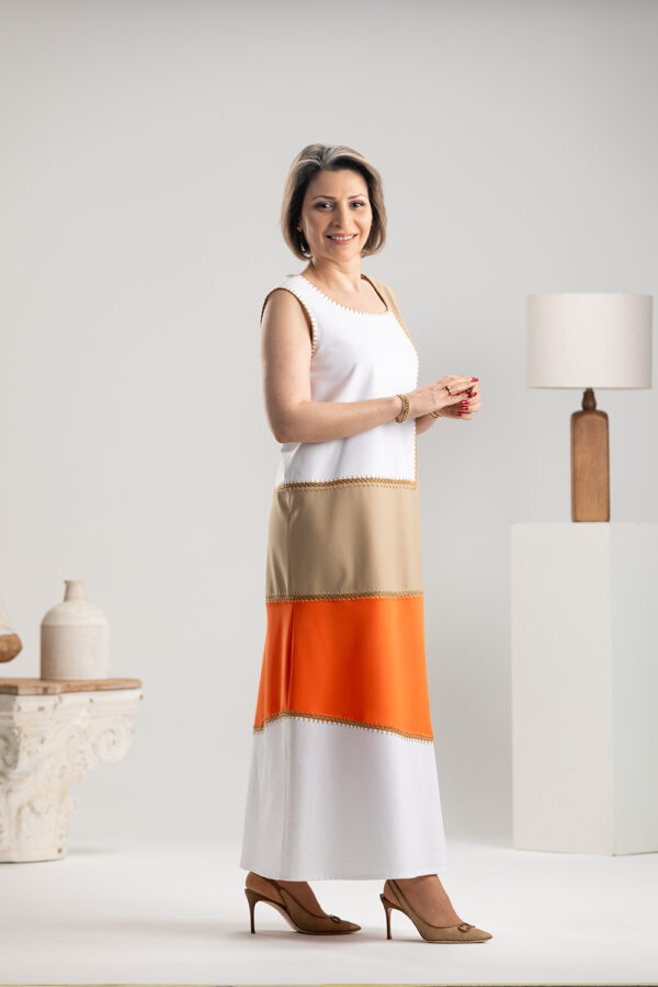The Tangerine Dreams In AMBER Dress