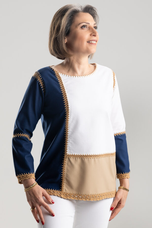 VANESSA Top For Sophisticated Business Look