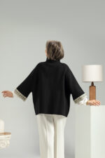 BLACK- EMBROIDERY