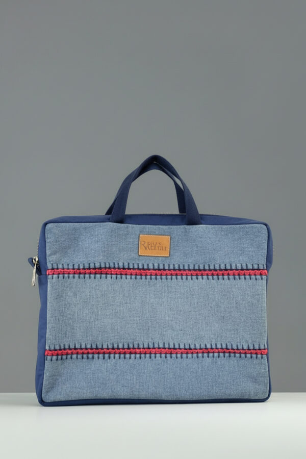Fibra- Red Denim