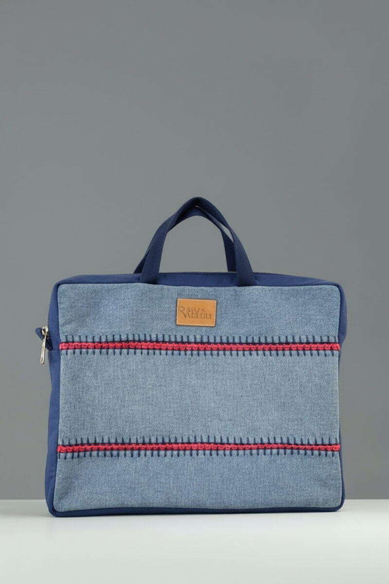 Fibra- Red Denim