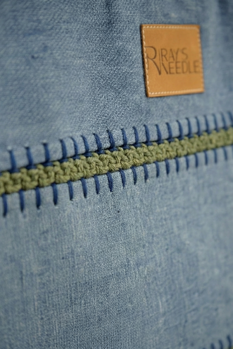 Fibra- Green Denim