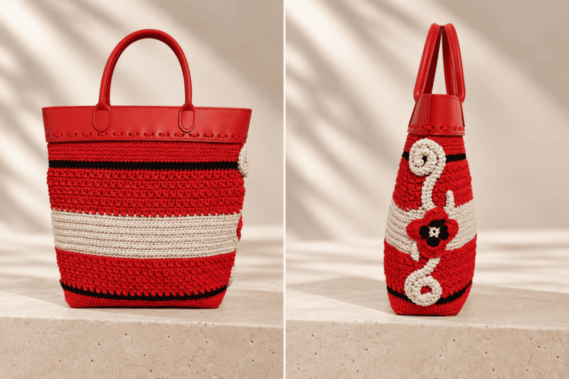 LOVE RED HANDBAG