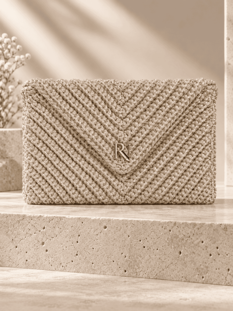 STAR Clutch BEIGE 01